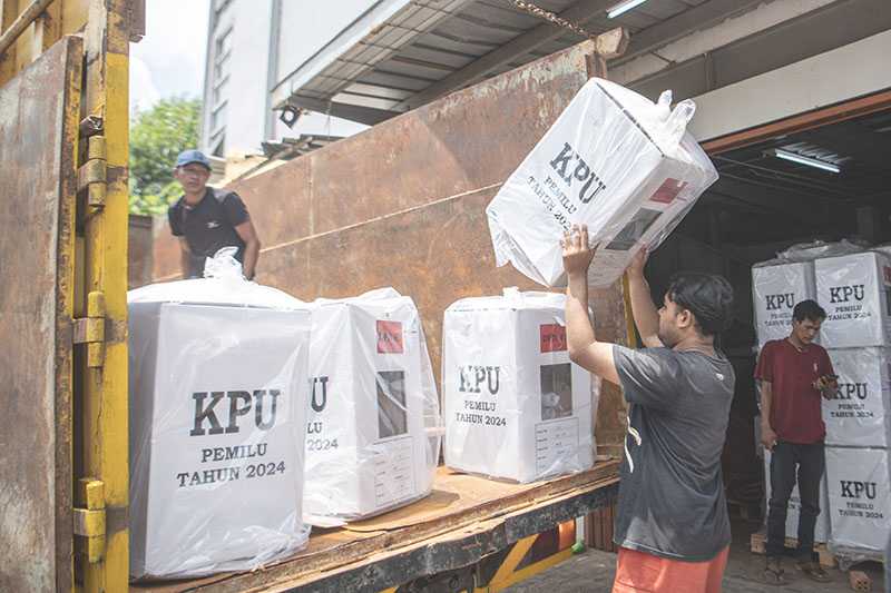 Distribusi Logistik Pemilu Di Palembang Koran Jakarta