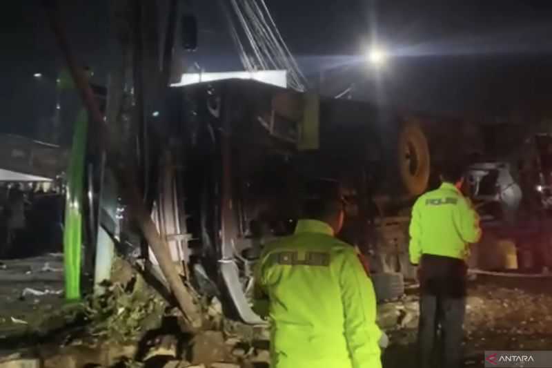 11 Korban Meninggal Dalam Kecelakaan Bus di Ciater