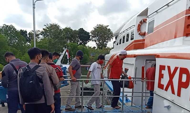 12 Napi Tanjung Pandan Dipindahkan ke Lapas Pulau Bangka