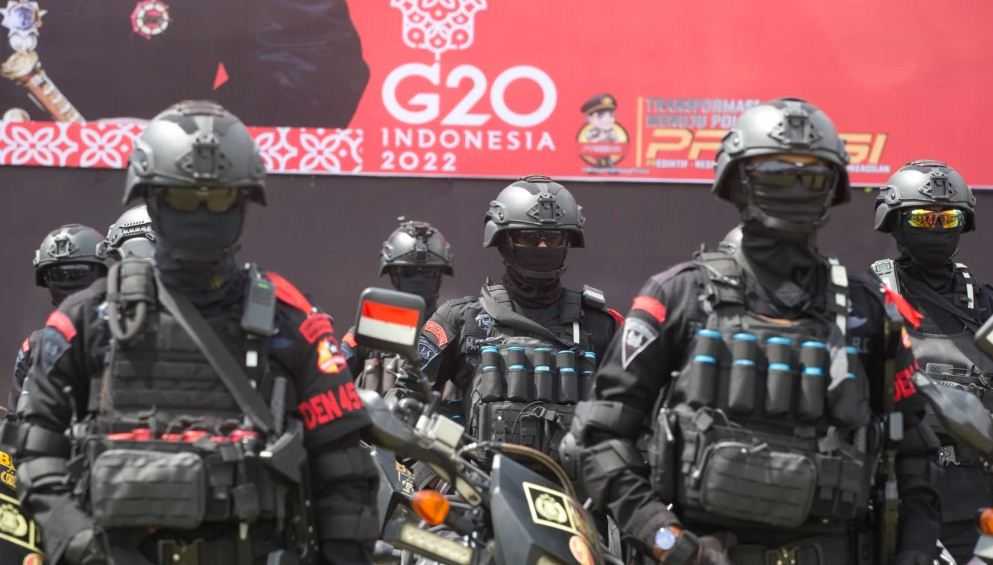 18.030 Personel Dikerahkan untuk Pengamanan KTT G20 di Bali