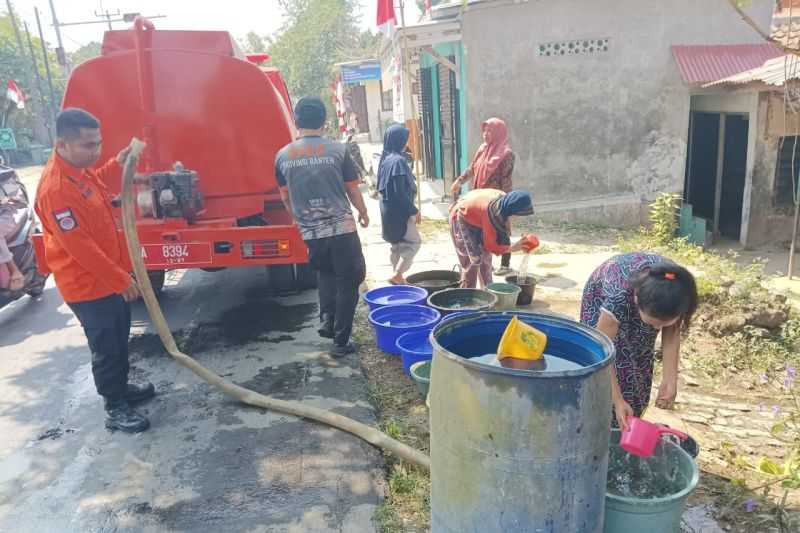 18 Kecamatan di Lebak Krisis Air, BPBD Distribusikan Air Bersih