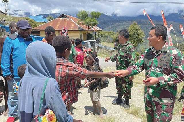 2 Prajurit yang Terluka Dievakuasi ke Timika