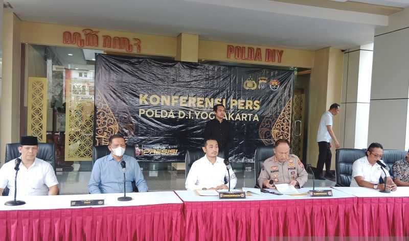 352 Orang Diamankan Terkait Tawuran di Yogyakarta pada Minggu Malam