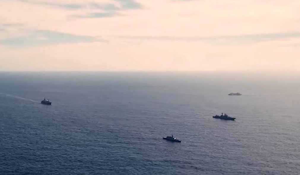 5 Kapal AL Russia Melintasi  Perairan Dekat Kepulauan Okinawa