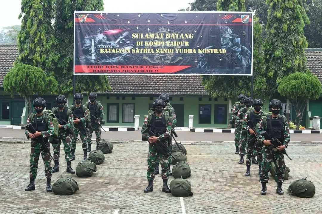 Ada Apa Hingga Wakasad Tinjau Tim Taipur Kostrad dan Memberikan Pesan Kalian Harus Waspada