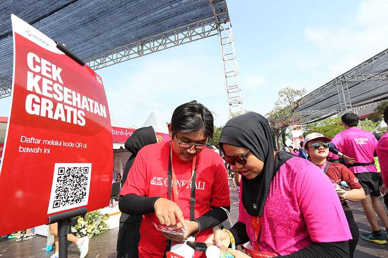 Ajak Masyarakat Berolahraga Lari dan Menerapkan Pola Hidup Sehat