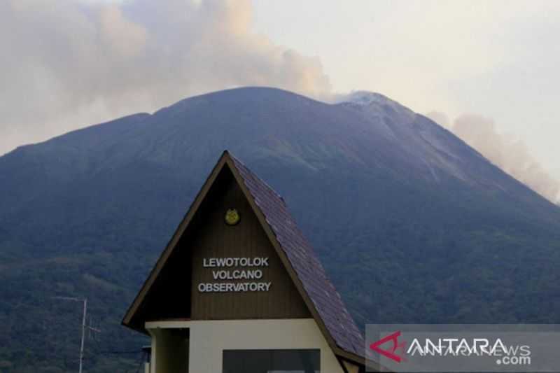 Aktivitas Gempa di Gunung Ile Lewotolok Meningkat, Warga Diminta Waspada