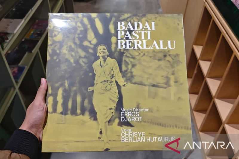 Album 'Badai Pasti Berlalu' yang Dinobatkan Albun Terbaik Dirilis Ulang Dalam Bentuk Piringan Hitam