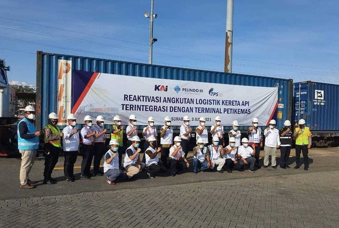 ALFI Dukung Reaktivasi Layanan KA Logistik Priok-Surabaya