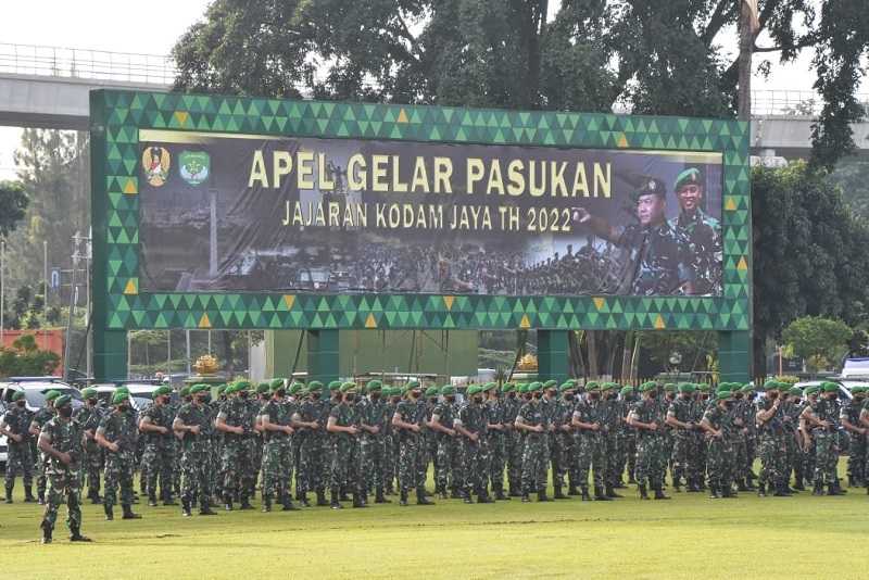 Apel Gelar Pasukan Satuan Jajaran Kodam Jaya