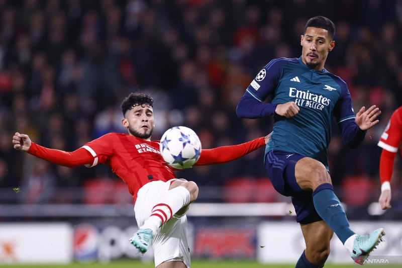 Arsenal dan PSV Imbang dengan Skor 1-1 di Laga Terakhir Fase Grup