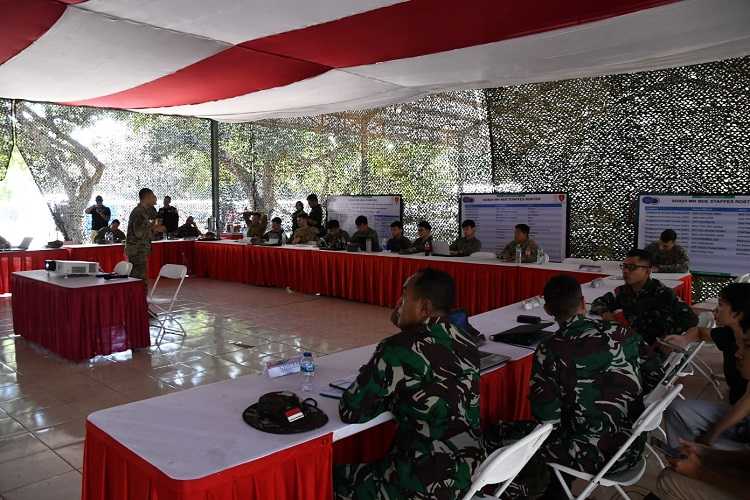 Asah Kemampuan, TNI dan Militer Mancanegara Berlatih Perencanaan Operasi Tempur