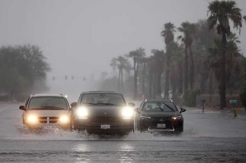 Badai Hilary Melanda California, Banjir Mengancam Daerah Gersang