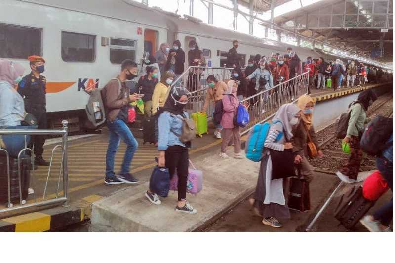 Banjir di Bekasi, Perjalanan Kereta dari Yogyakarta Dibatalkan