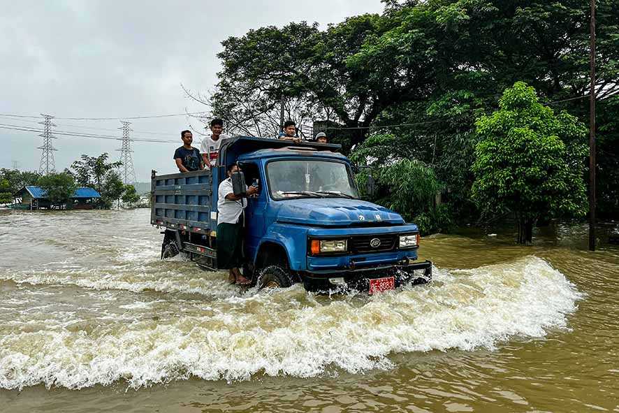Banjir Landa Myanmar Selatan