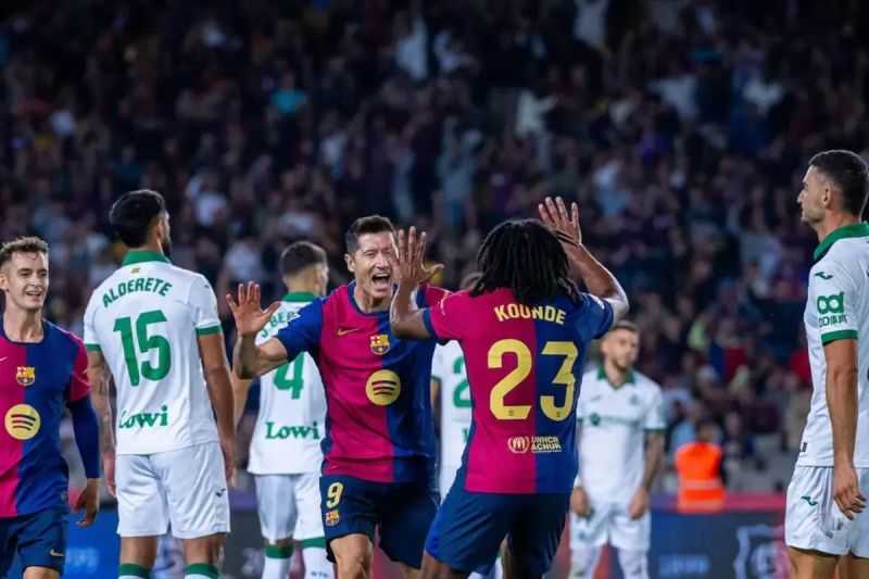 Barca Kokoh di Puncak Klasemen La Liga Usai Menang Tipis Atas Getafe