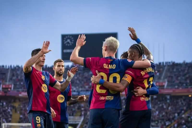 Barcelona Menangi Derby Katalunya Usai Taklukkan Espanyol 3-1