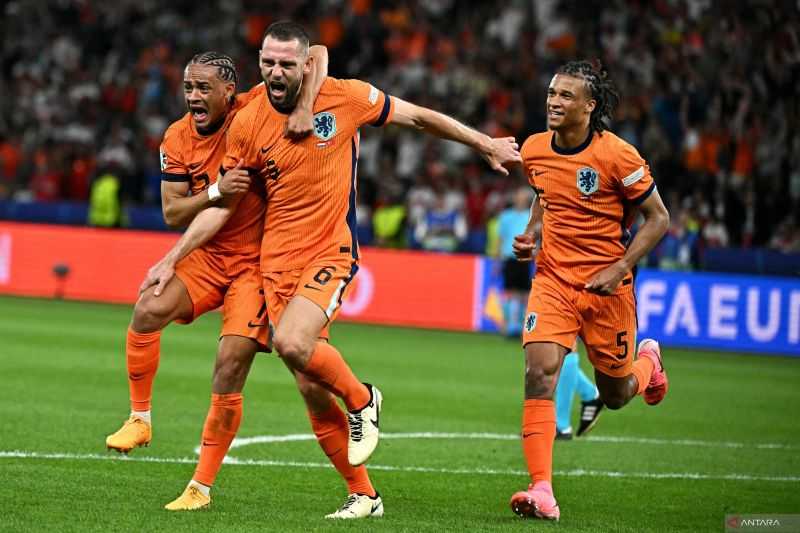 Belanda Tantang Inggris dalam Semifinal Piala Eropa Setelah Singkirkan Turki 2-1