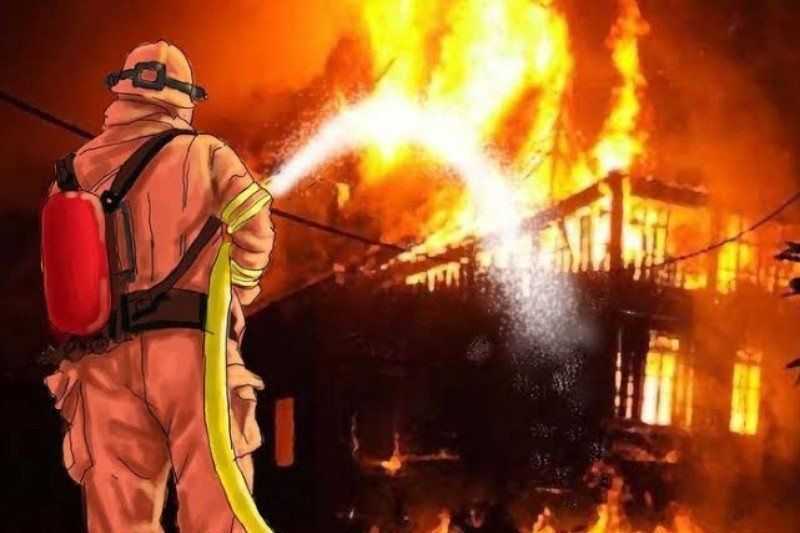 Berita Duka di Bulan Ramadan, Kebakaran Bengkel di Tanjung Priok Renggut Lima Nyawa