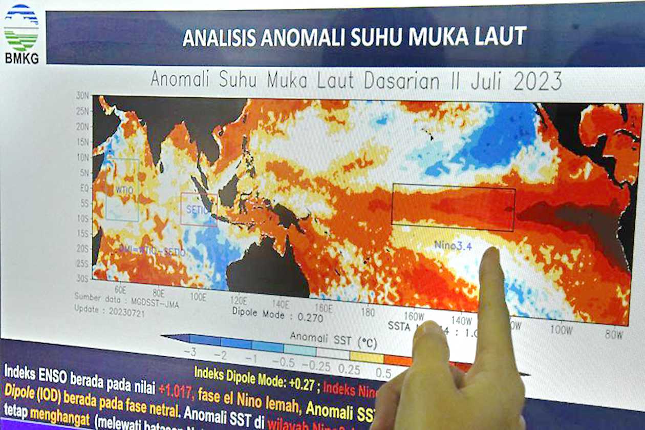 BMKG: Gelombang Panas Asia Tidak Terdampak Suhu di Sumatera Utara