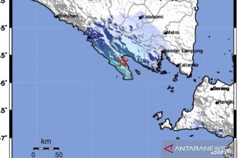 BMKG: Gempa Lampung Akibat Subduksi dan Tak Berpotensi Tsunami