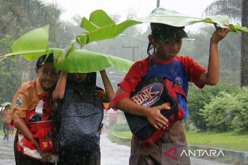BMKG Prakirakan Sebanyak 19 Provinsi Berpotensi Diguyur Hujan Lebat