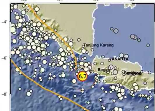 Breaking News, Gempa Guncang Jakarta Hingga Bogor