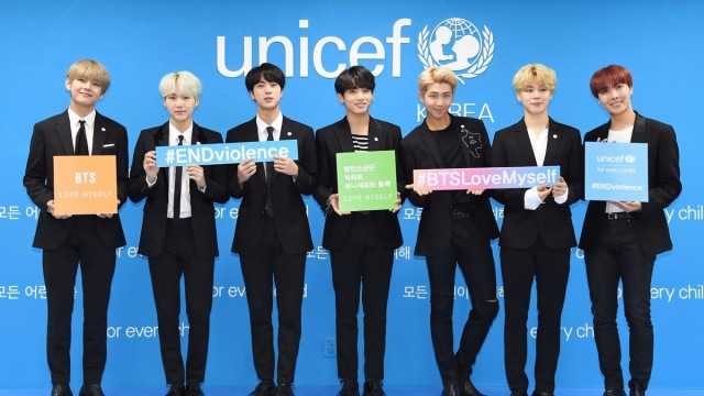 BTS Mendukung UNICEF dalam Kampanye LOVE MYSELF untuk Menghentikan Kekerasan