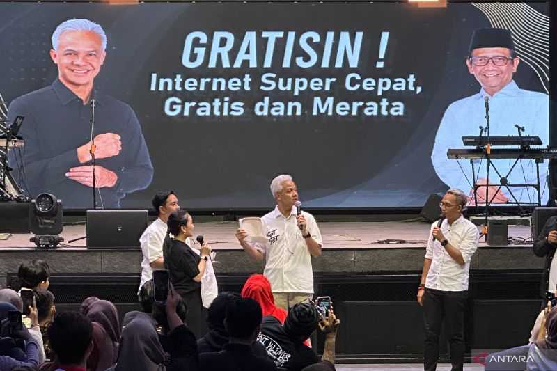 Capres Ganjar Pranowo Luncurkan Program Gratisin di Hari Ke-35 Kampanye