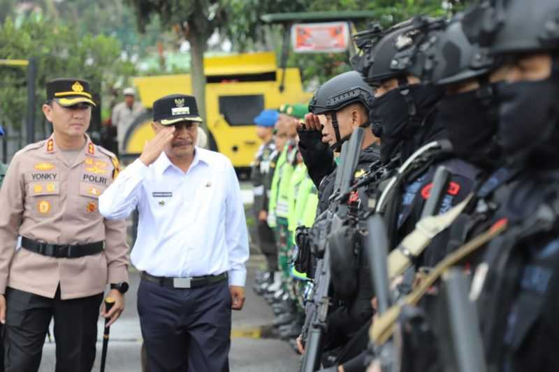 Cegah Penumpukan, Polres Garut Maksimalkan Pengamanan Antisipasi Macet di Jalur Nasional