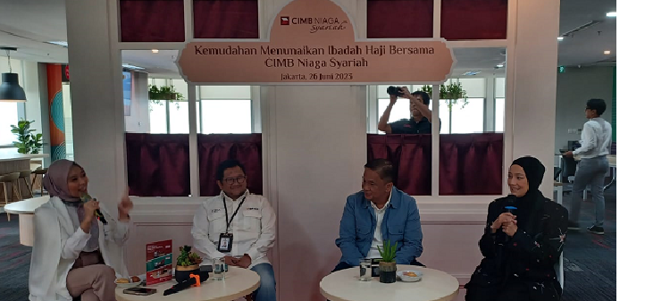 CIMB Niaga Syariah Fasilitasi Layanan Pendaftaran Haji Sejak Dini