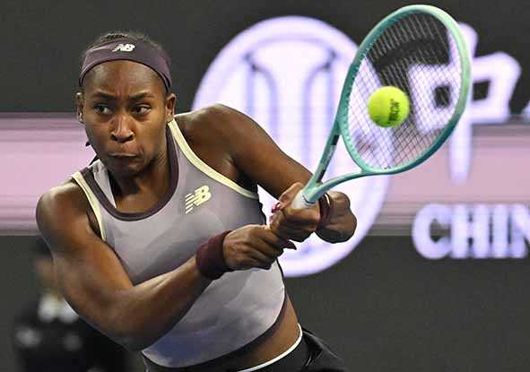 Coco Gauff Hadapi Paula Badosa di Semifinal China Open 2024