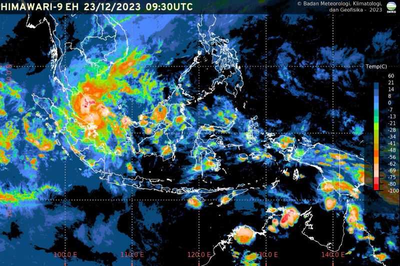 Cuaca Hari Ini, Sejumlah Wilayah Berpotensi Hujan Lebat hingga Panas Terik