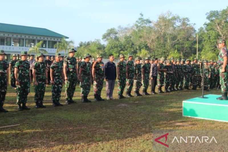 Danrem 045 Perintahkan Prajurit TNI AD Jaga Netralitas di Pemilu 2024