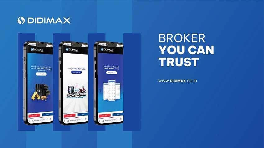 Dapat Rating A++, Broker Didimax Pialang Berjangka Resmi Terbaik Dari Pemerintah