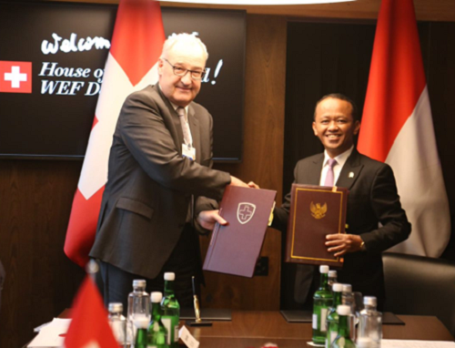 Di Sela-sela World Economic Forum, Empat Perjanjian Bilateral Indonesia-Swiss Berhasil Disepakati