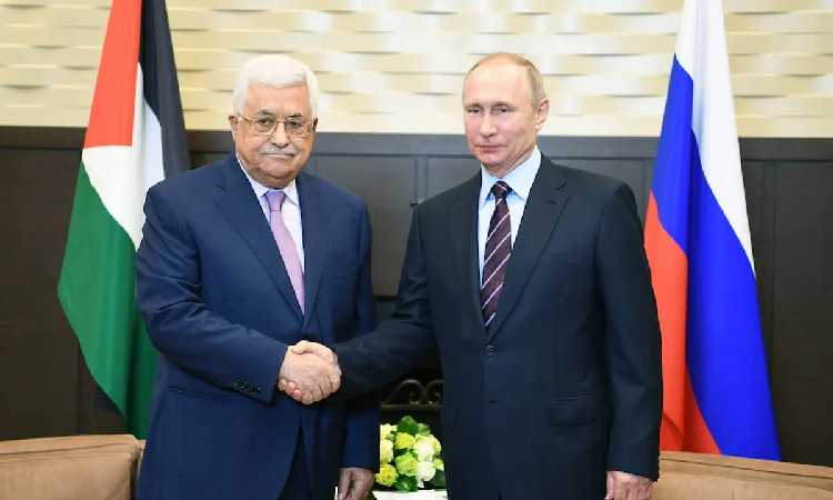 Di Tengah Perang Rusia-Ukraina, Ada Apa Tiba-tiba Vladimir Putin Telepon Presiden Palestina Mahmoud Abbas Pasca Bentrokan di Masjid Al Aqsa, Bahas Apa Ya?