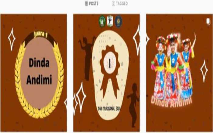 Dinda Andimi Jadi Juara 1 Lomba Tari Tradisional