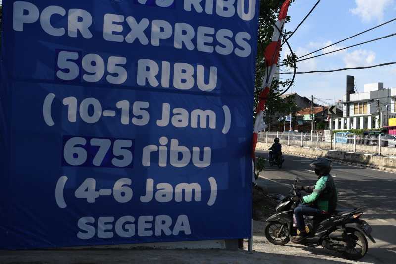 Dinkes DKI Akan Keluarkan Surat Edaran Harga PCR