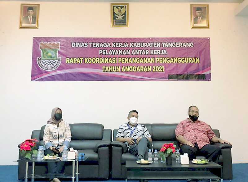 Disnaker Kabupaten Tangerang Gandeng BKK Ciptakan Lapangan Kerja
