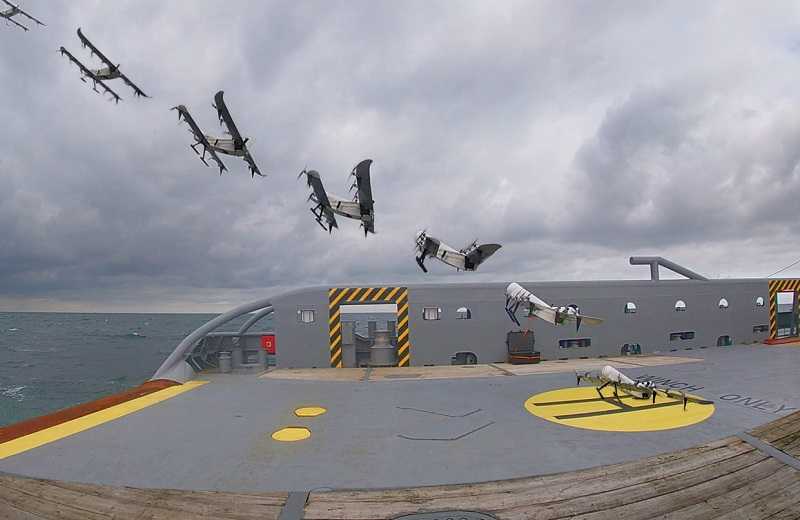 Drone Maritim Bertenaga Hidrogen Dipergunakan Alat BAntu Jasa Kirm Barang