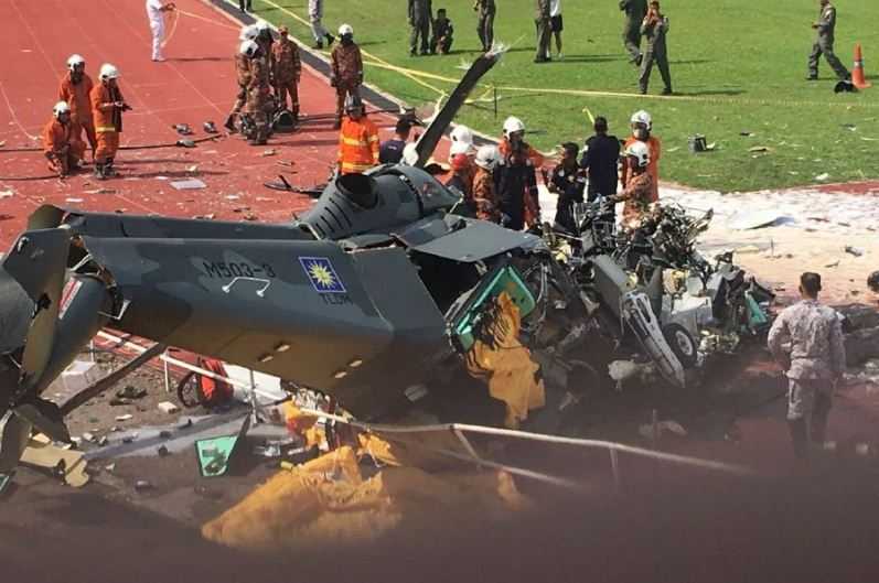 Dua Helikopter Militer Tabrakan di Malaysia, 10 Awak Tewas