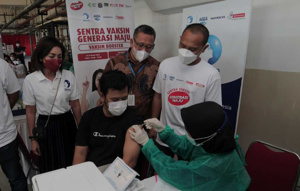 Dukung Akselerasi Vaksinasi Booster di Jakarta Utara 2