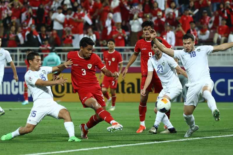 Ferarri Kecewa Golnya Dianulir Wasit saat Melawan Uzbekistan pada Laga Semifinal Piala Asia U-23