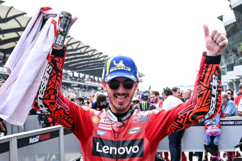 Francesco Bagnaia Selangkah Lagi Juara Dunia Usai Juarai GP Malaysia