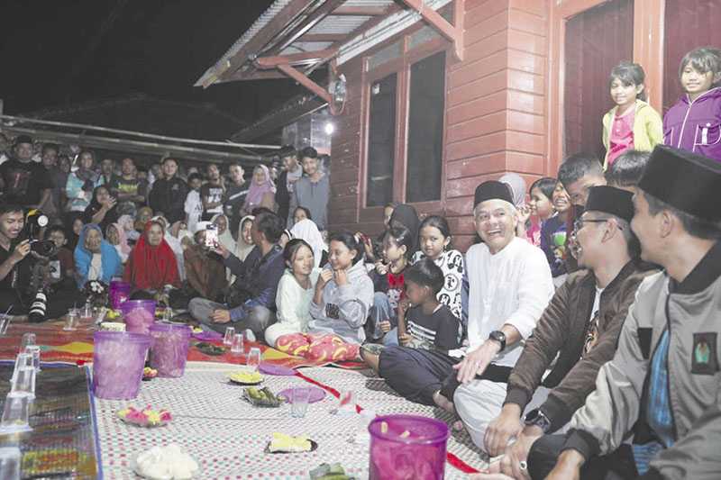 Ganjar Penuhi Janji Kunjungi Desa Terpencil di Tasikmalaya
