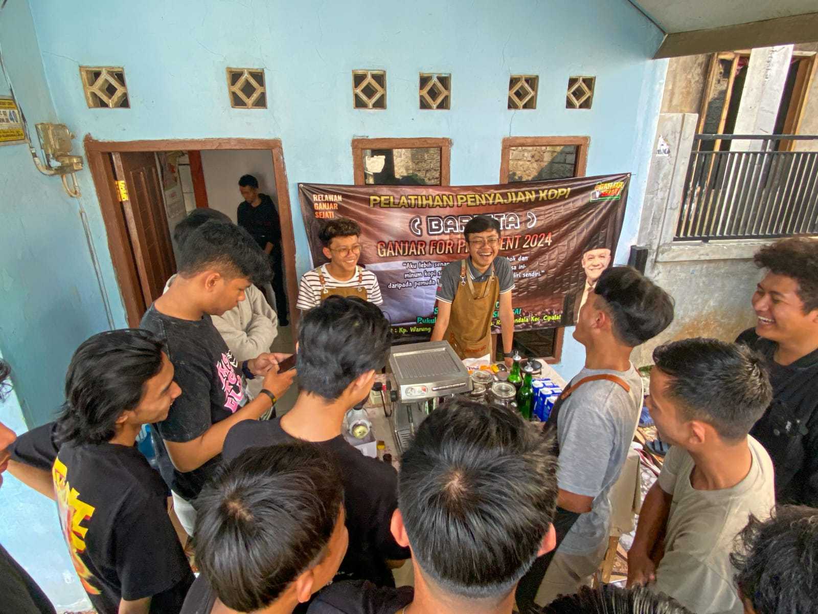 Ganjar Sejati Latih Masyarakat Bandung Barat Jadi Barista Kopi 3