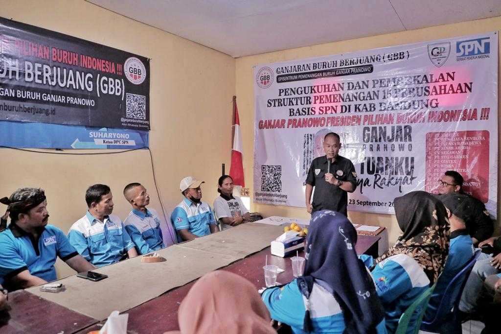 Ganjaran Buruh Berjuang Siapkan Sejumlah Program Sosial Untuk Buruh di Kabupaten Bandung 2