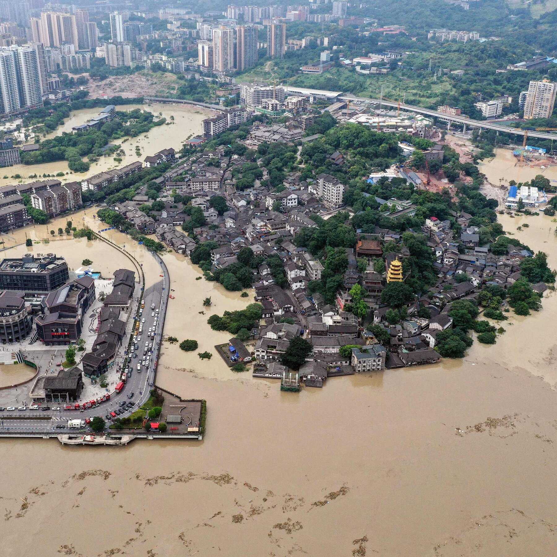 Gawat Banjir Tewaskan 15 Orang, Terjadi di Wilayah Batubara China Setelah Hujan Lebat