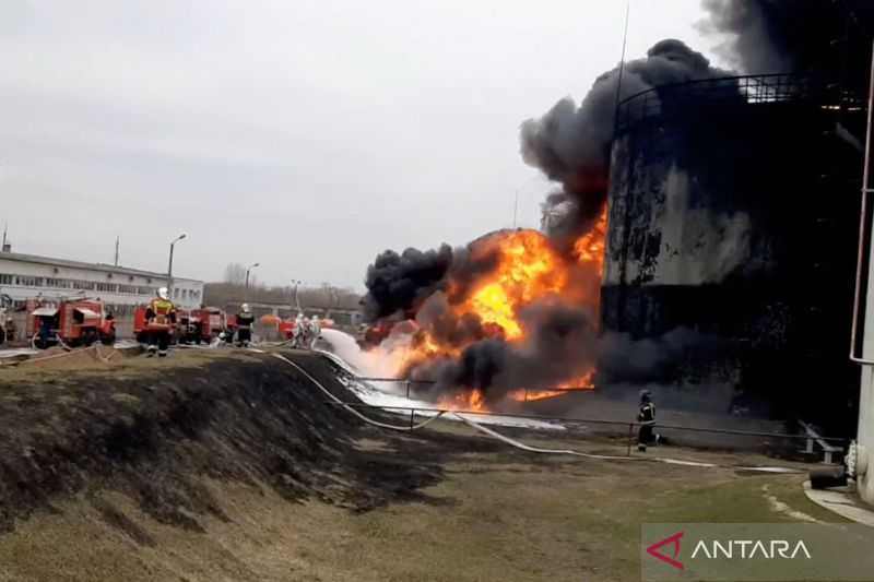 Gawat Makin Memanas karena Moskow Tuduh Ukraina Serang Depot BBM di Rusia, Kiev Mengaku Tidak Tahu